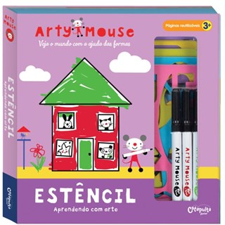 ARTY MOUSE - ESTENCIL APRENDENDO COM ARTE - CATAPULTA