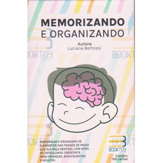 Caixinha Memorizando e Organizando - Bertossi - Booktoy