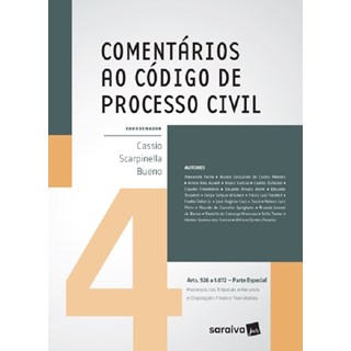COMENTARIOS AO CODIGO DE PROCESSO CIVIL - PARTE ESPECIAL - VOL 4 - SARAIVA