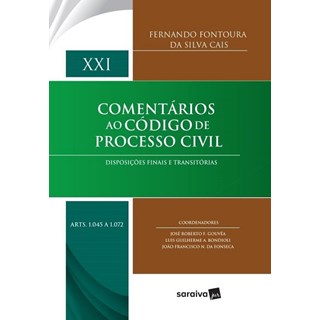 COMENTARIOS AO CODIGO DE PROCESSO CIVIL - VOL XXI - SARAIVA