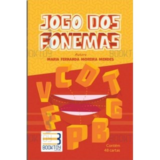 Jogo dos Fonemas - Mendes - Booktoy