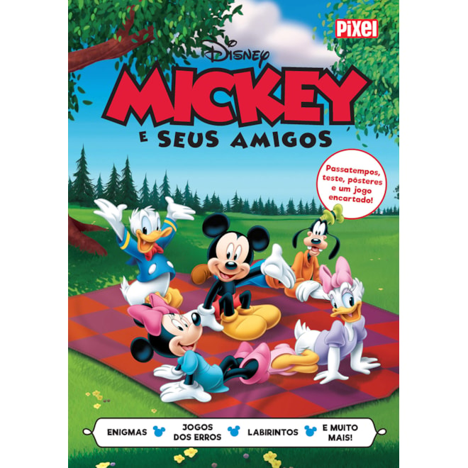 Livrão Mickey e Seus Amigos - Disney - Pixel