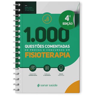 Livro - 1.000 Questoes Comentadas de Provas e Concursos em Fisioterapia 2021 - Fonseca