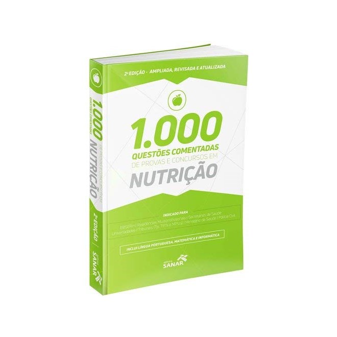 Livro - 1.000 Questoes Comentadas de Provas e Concursos em Nutricao - Amaral/ikeda/gomes/s