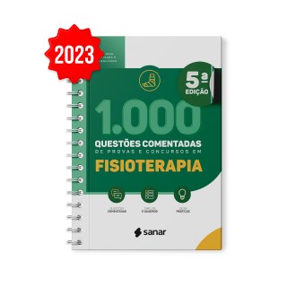 Livro - 1.000 Questoes Comentadas Em Fisioterapia - 5 Ed - Sanar