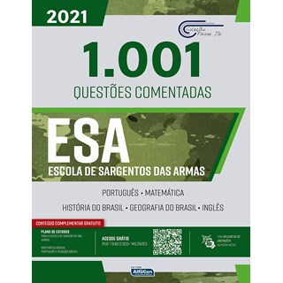 Livro 1001 Questões Comentadas ESA - Alfacon