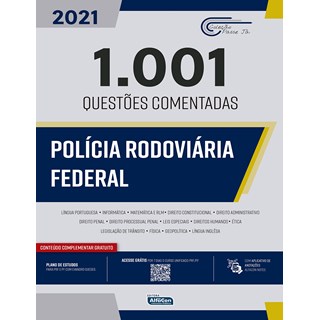 Livro - 1001 Questoes Comentadas: Policia Rodoviaria Federal - Equipe Alfacon