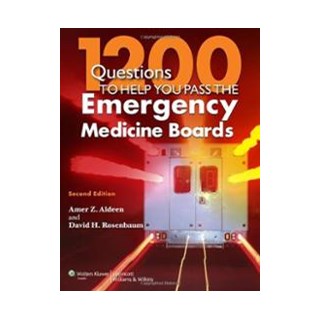 Livro - 1200 Questions To Help You Pass The Emergency Medicine Boards - Aldeen