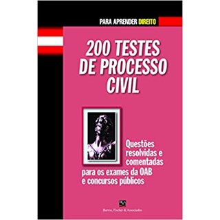 Livro - 200 Testes de Processo Civil - Col. para Aprender Direito - Tartuce