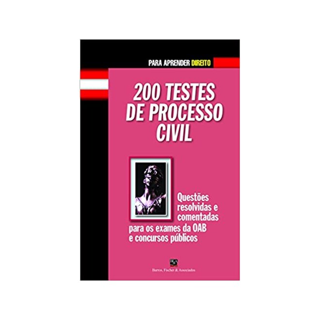 Livro - 200 Testes de Processo Civil - Fernandes - Casa do Psicologo