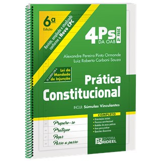 Livro - 4PS DA OAB. PRATICA CONSTITUCIONAL - PINTO/SOUZA