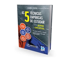 Livro - A 5 Técnicas Empíricas de Estudar para Provas e Concursos - Lisboa