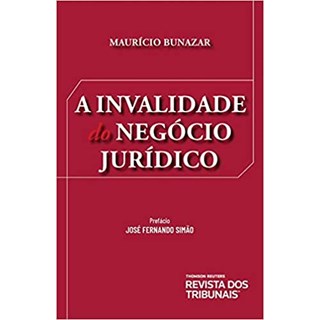 Livro - A Invalidade do Negócio Jurídico - Bunazar - Revista dos Tribunais