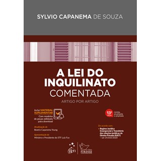 Livro A Lei do Inquilinato Comentada - Souza - Forense