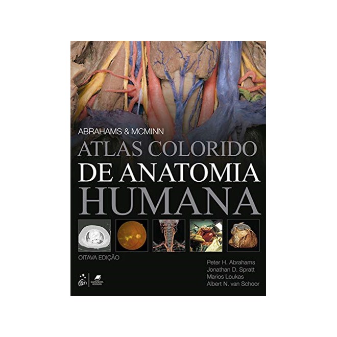 Livro Abrahams & Mcminn Atlas Colorido de Anatomia Humana - Abrahams - Gen Guanabara