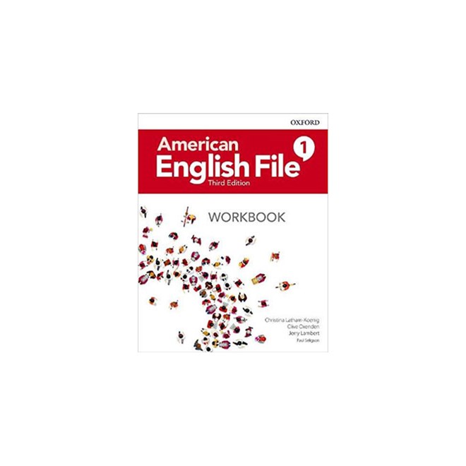 Livro - American English File 1 - Workbook - 3 ed - Oxford