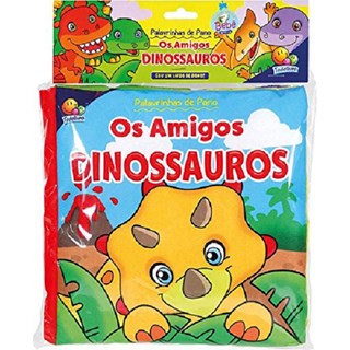 Livro - Amigos Dinossauros,os - Col. Palavrinhas de Pano Ii - Edicart