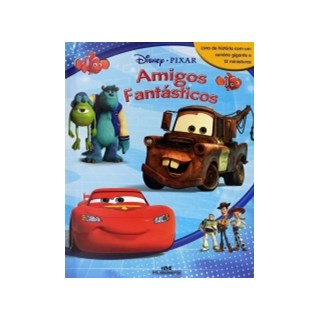 Livro - Amigos Fantasticos - Disney Pixar - Disney