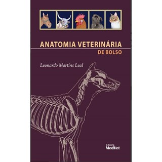 Livro Anatomia Veterinária de Bolso - Leal - MedVet
