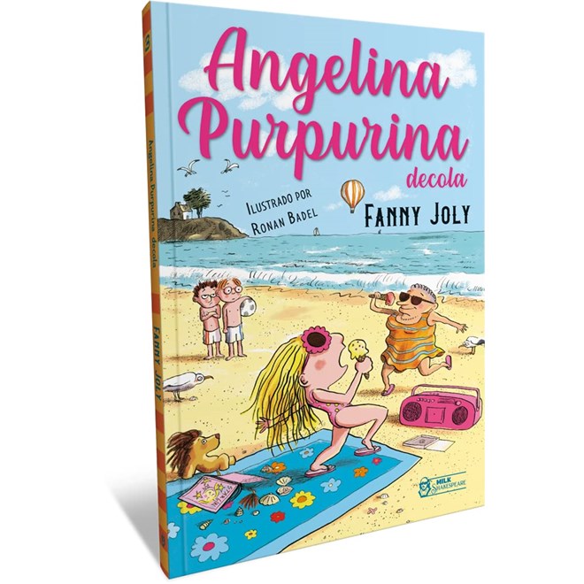 Livro - Angelina Purpurina Decola - Joly
