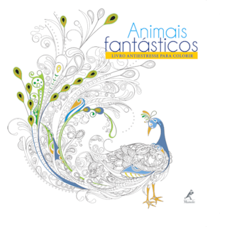 Livro - Animais Fantásticos: Livro Antiestresse para Colorir Livro - Animais Fantásticos: Livro Antiestresse para Colorir