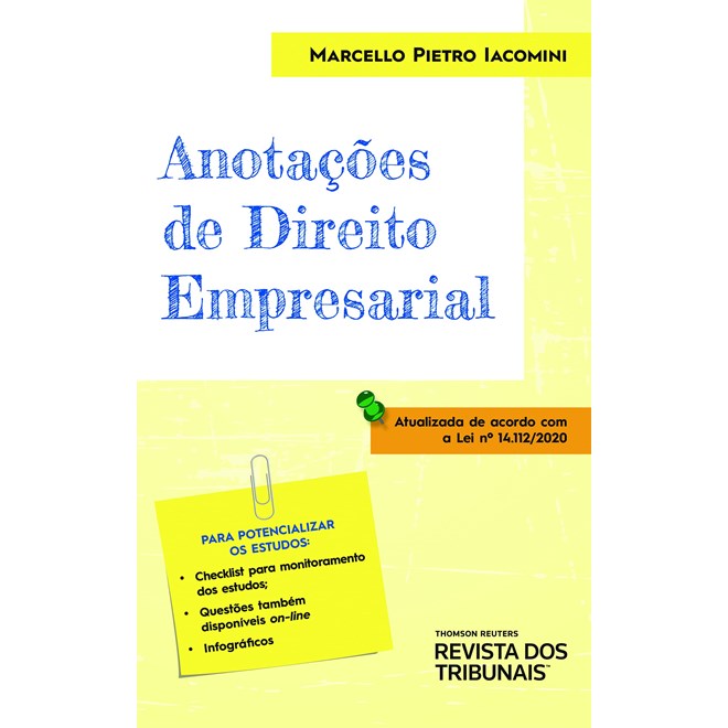 Livro Anotações de Direito Empresarial - Iacomini - Revista dos Tribunais