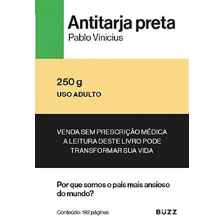 Livro - Antitarja Preta - Vinicius
