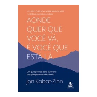 Livro - Aonde quer que você vá, é você que está lá - Kabat-Zinn 1º edição