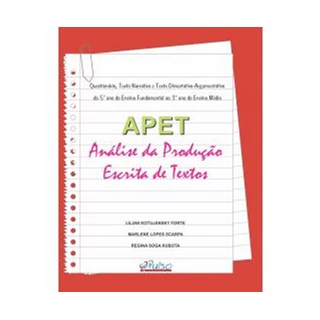 Livro - APET - Análise da Produção Escrita de Textos - Forte