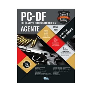 Livro - Apostila Agente de Policia - Policia Civil do Distrito Federal - Pcdf - Editora Alfacon
