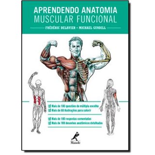 Livro Aprendendo Anatomia Muscular Funcional - Delavier - Manole