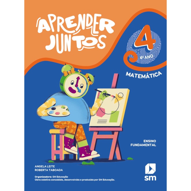 Livro - Aprender Juntos Matematica - 4  ano - Leita/ Taboada