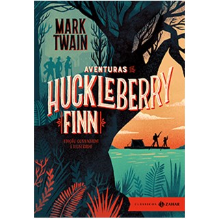 Livro - As Aventuras de Hunckleberry Finn: edição Comentada e Ilustrada - Twain