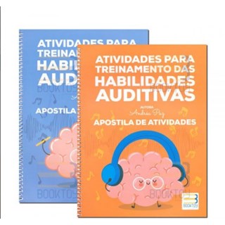Livro  Atividades para Treinamento das Habilidades Auditivas - Paz - Booktoy