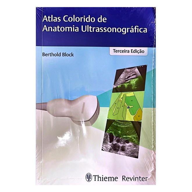 Livro Atlas Colorido de Anatomia Ultrassonográfica - Block - Revinter