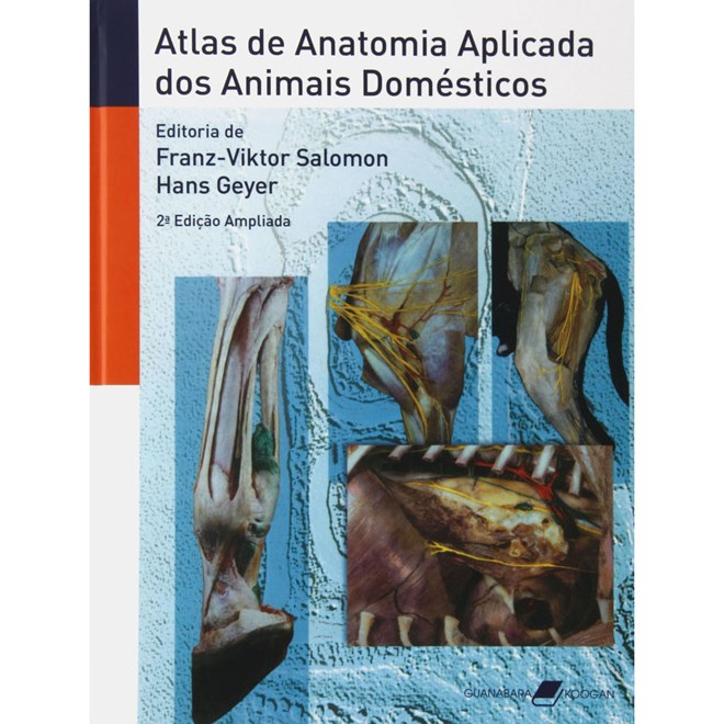 Livro - Atlas de Anatomia Aplicada dos Animais Domésticos - Salomon