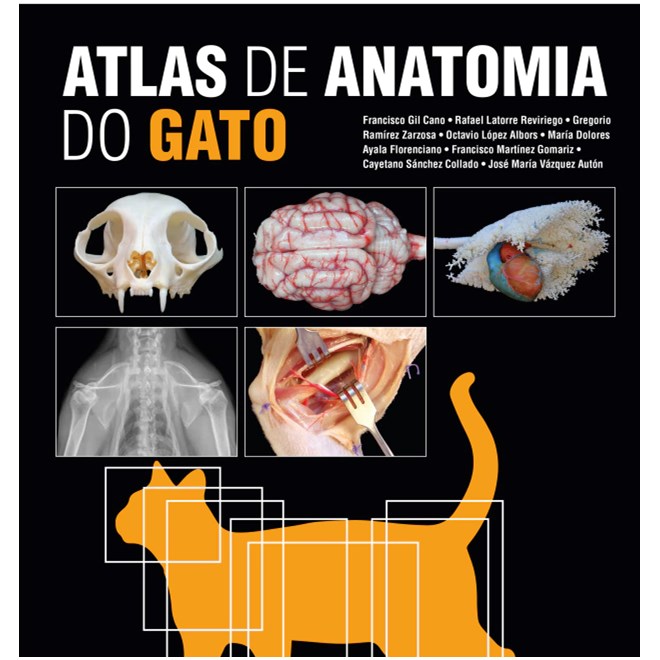 Livro Atlas de Anatomia do Gato - Cano - Medvet