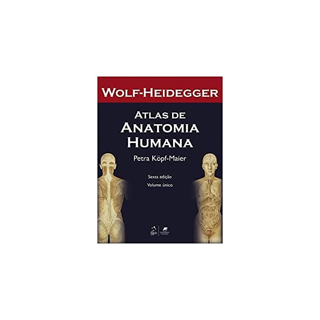 Livro Atlas de Anatomia Humana - 2 Vol - Heidegger