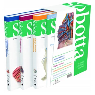 Livro - Atlas De Anatomia Humana - 3 Vols. - Paulsen/waschke