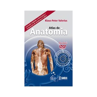 Livro - Atlas de Anatomia - Valerius - Acompanha DVD