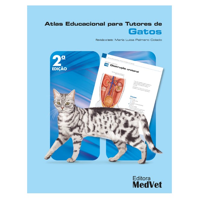 Livro - Atlas Educacional para Tutores de Gatos - Colado