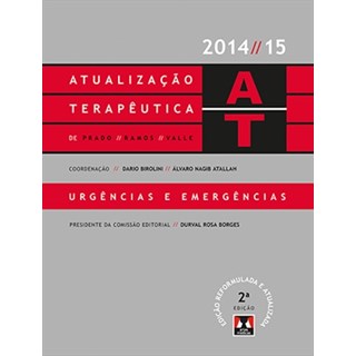 Livro - Atualização Terapêutica 2014-15 Urgências e Emergências - Prado