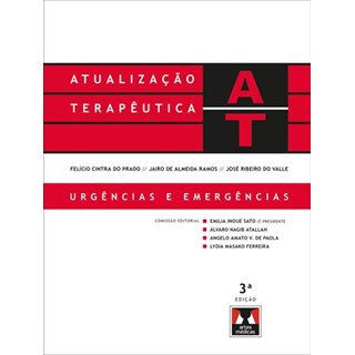 Livro - Atualização Terapêutica - Urgências e Emergências - 2018 - Prado