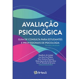 Livro - Avaliacao Psicologica: Guia de Consulta para Estudantes e Profissionais da - Ambiel/rabelo/pacana