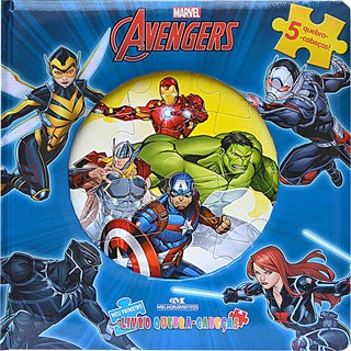 Livro - Avengers - Meu Primeiro Livro Quebra-cabecas - Disney