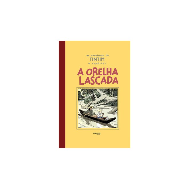 Livro - Aventuras de Tintim, as - o Reporter - a Orelha Lascada - Herge