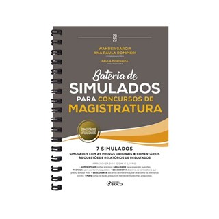 Livro - Bateria de Simulados para Concursos de Magistratura - Garcia/ Dompieri
