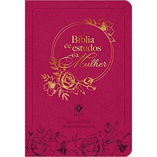 Livro - Biblia de Estudos da Mulher (rosa) - Pao Diario