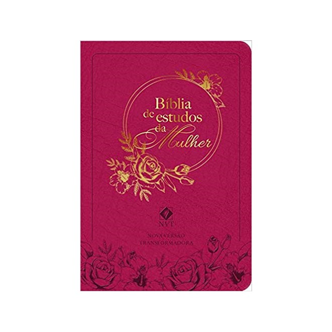 Livro - Biblia de Estudos da Mulher (rosa) - Pao Diario