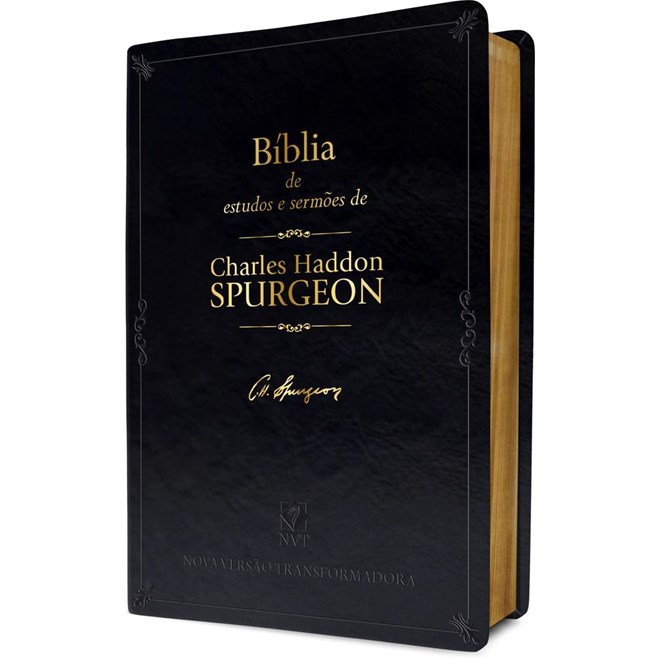 Livro - Biblia de Estudos e Sermoes de C. H. Spurgeon: Nova Versao Transformadora - Spurgeon